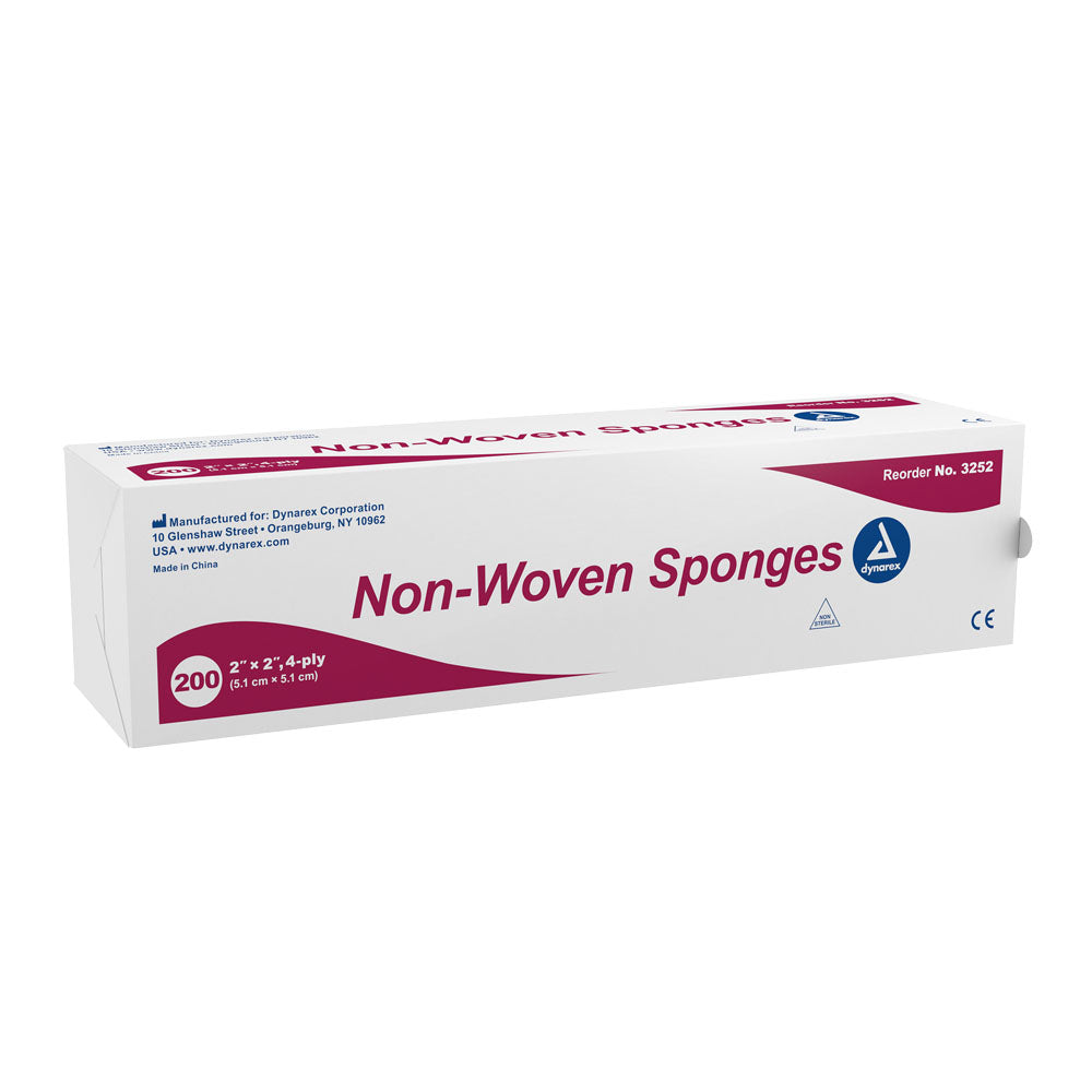 Dynarex Non-Woven Sponges (Sterile & Non-Sterile)