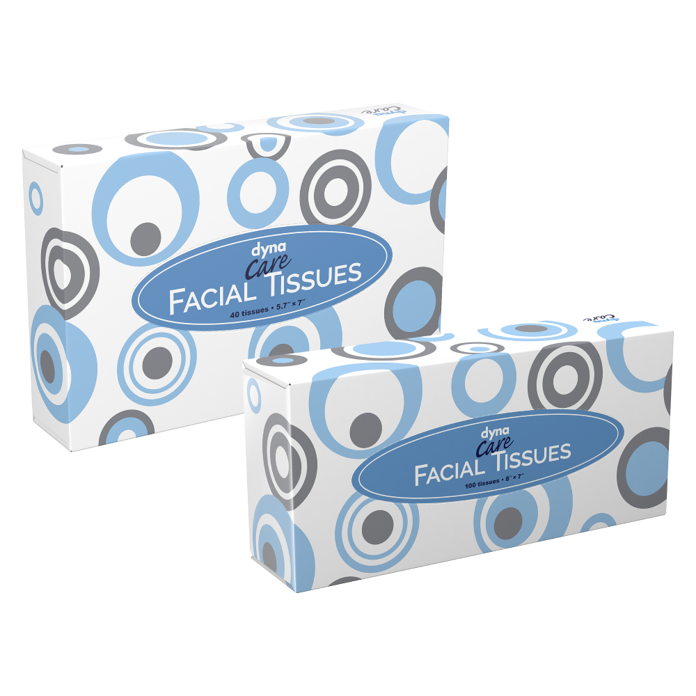Facial Tissues (5.7" x 7" & 8? x 7?)