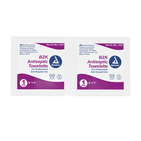BZK Antiseptic Towelettes 5? x 7? BZK Antiseptic Towelettes 5? x 7?
