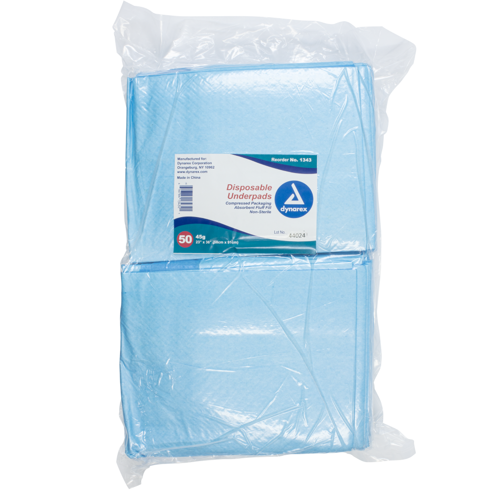 Disposable Underpads - Multiple Sizes