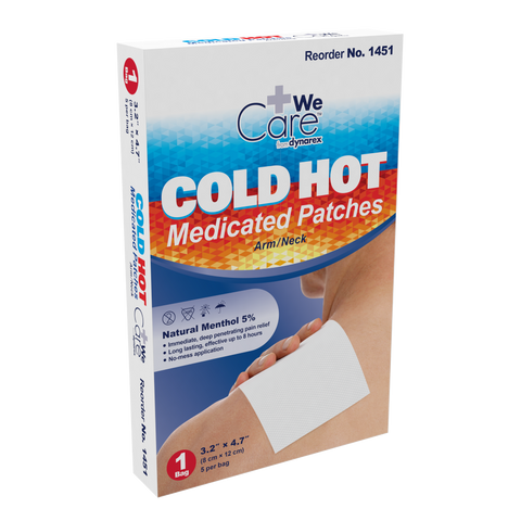 Cold Hot Medicated Patches, Arm Neck Cold Hot Medicated Patches, Arm Neck