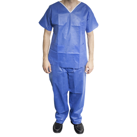 Disposable Scrub Pants, Elastic Waist Disposable Scrub Pants, Elastic Waist