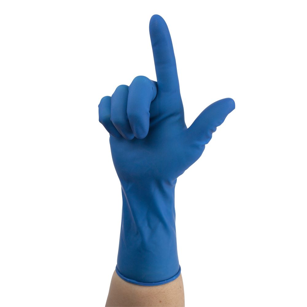 High Risk Latex Exam Glove, Powder Free