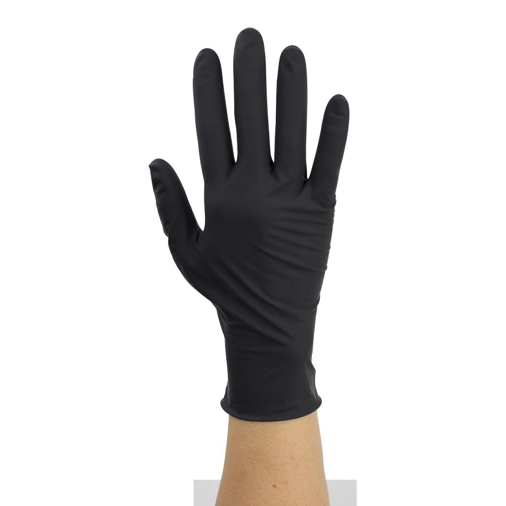 Black Arrow? Latex Exam Gloves- Powder-Free