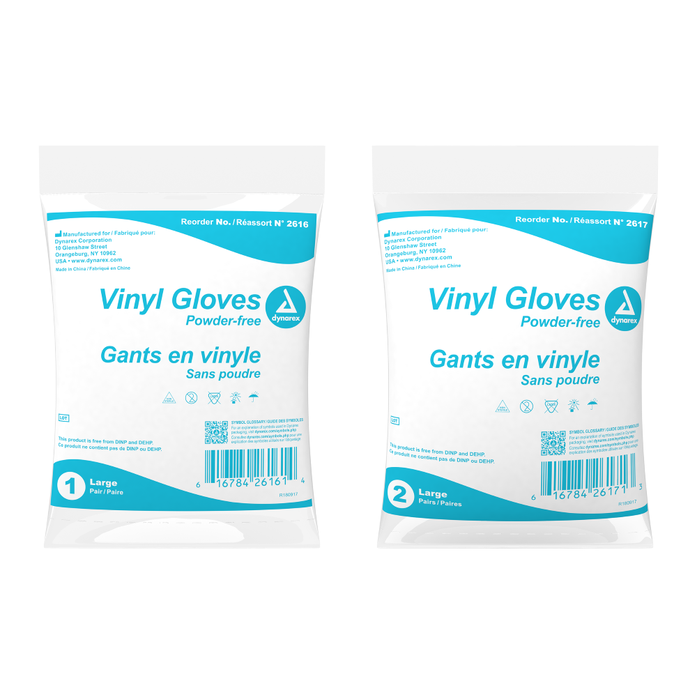 Vinyl Gloves in a Bags