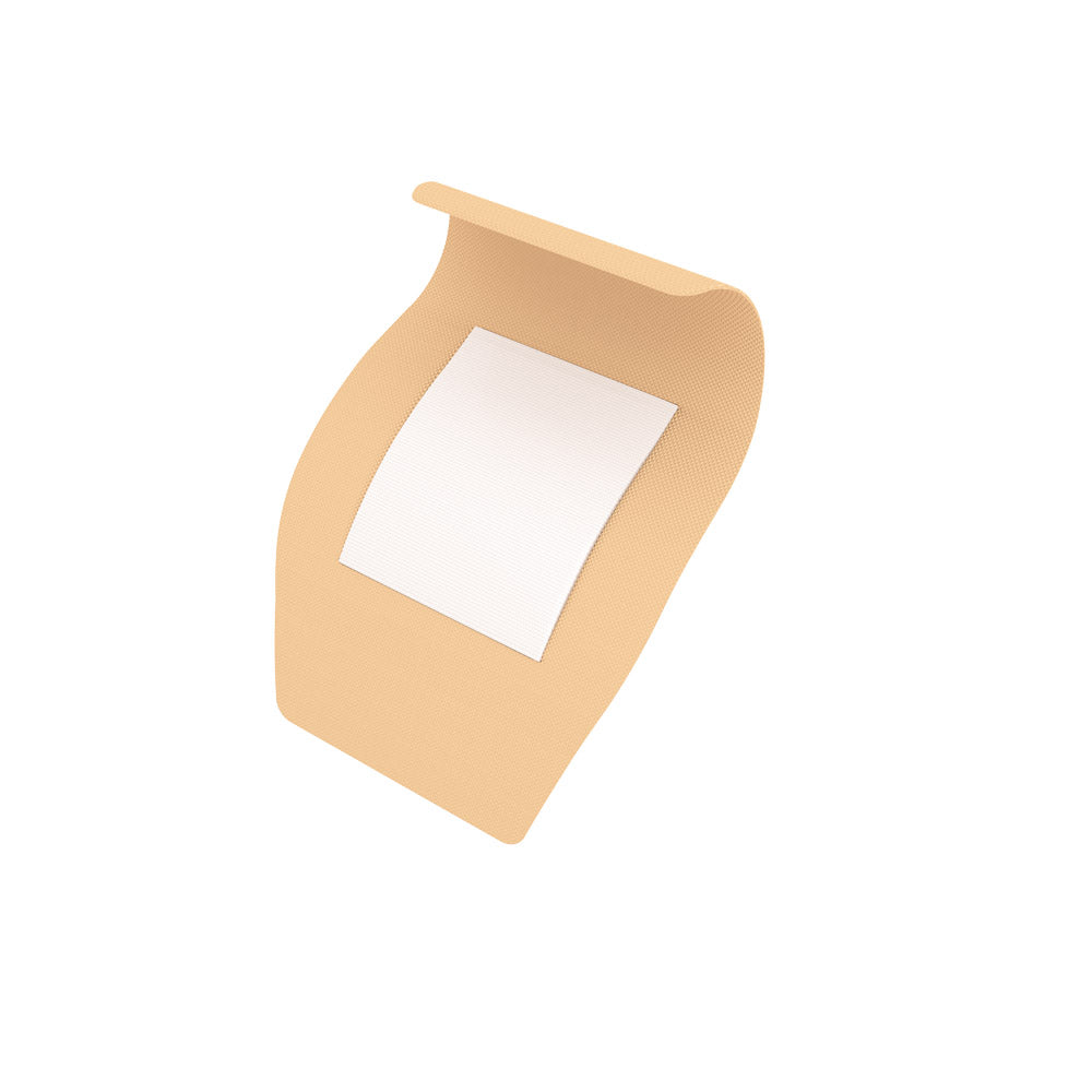 Adhesive Fabric Bandages, Knuckle, Sterile, 1 1/2" x 3