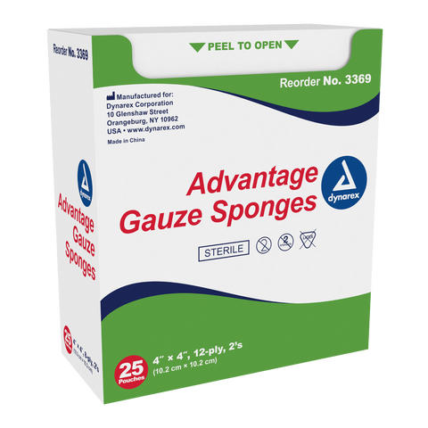 Advantage Gauze Sponge - Sterile Advantage Gauze Sponge - Sterile