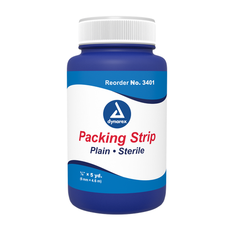 Packing Strips Plain, Sterile Packing Strips Plain, Sterile