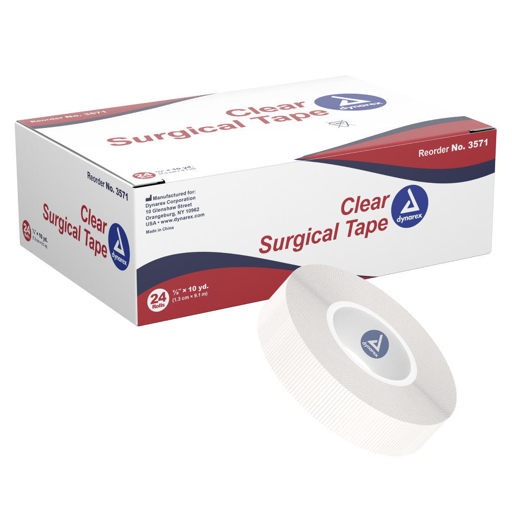 Surgical Tape Transparent, 1" x 10 yds