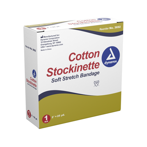 Cotton Stockinette (2", 3", 4", 6") x 25 yds Cotton Stockinette (2", 3", 4", 6") x 25 yds