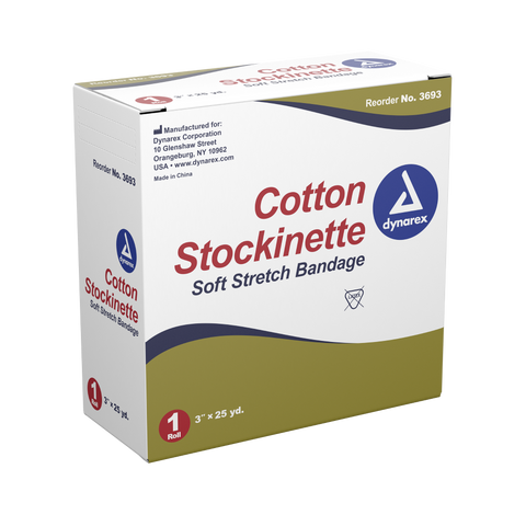Cotton Stockinette (2", 3", 4", 6") x 25 yds Cotton Stockinette (2", 3", 4", 6") x 25 yds