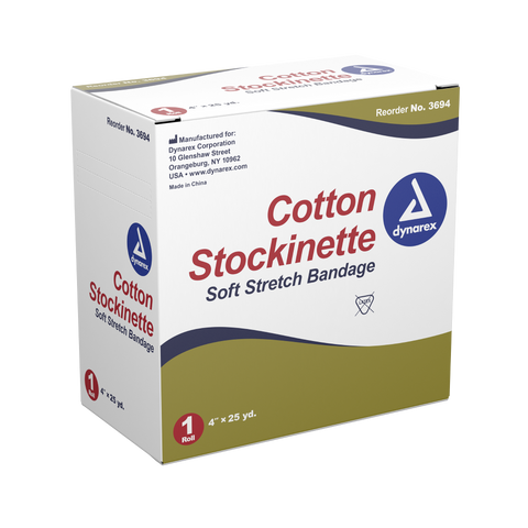 Cotton Stockinette (2", 3", 4", 6") x 25 yds Cotton Stockinette (2", 3", 4", 6") x 25 yds