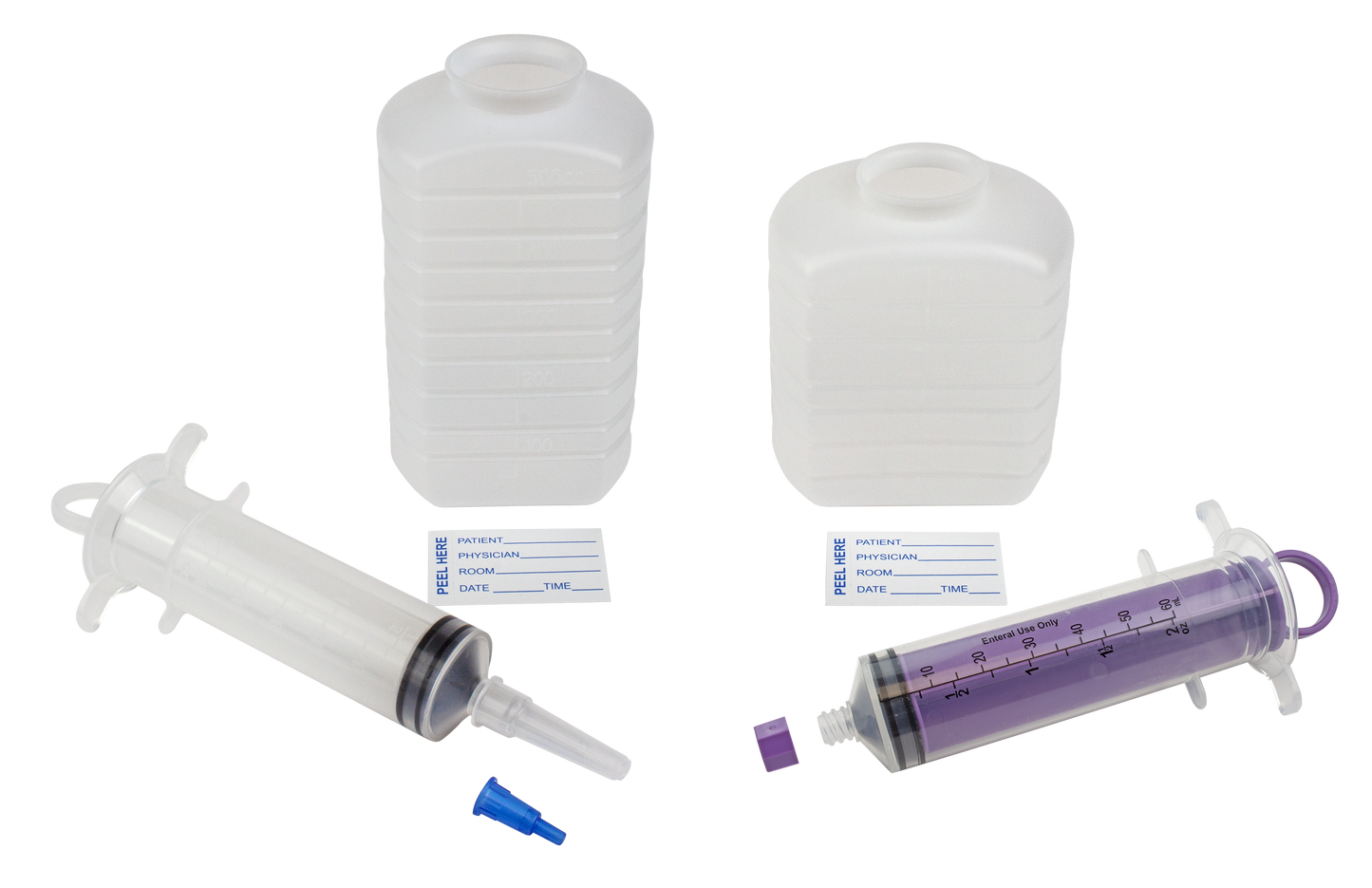 IV Pole Kit - Enteral Feeding Syringe (60cc) - Non-Sterile
