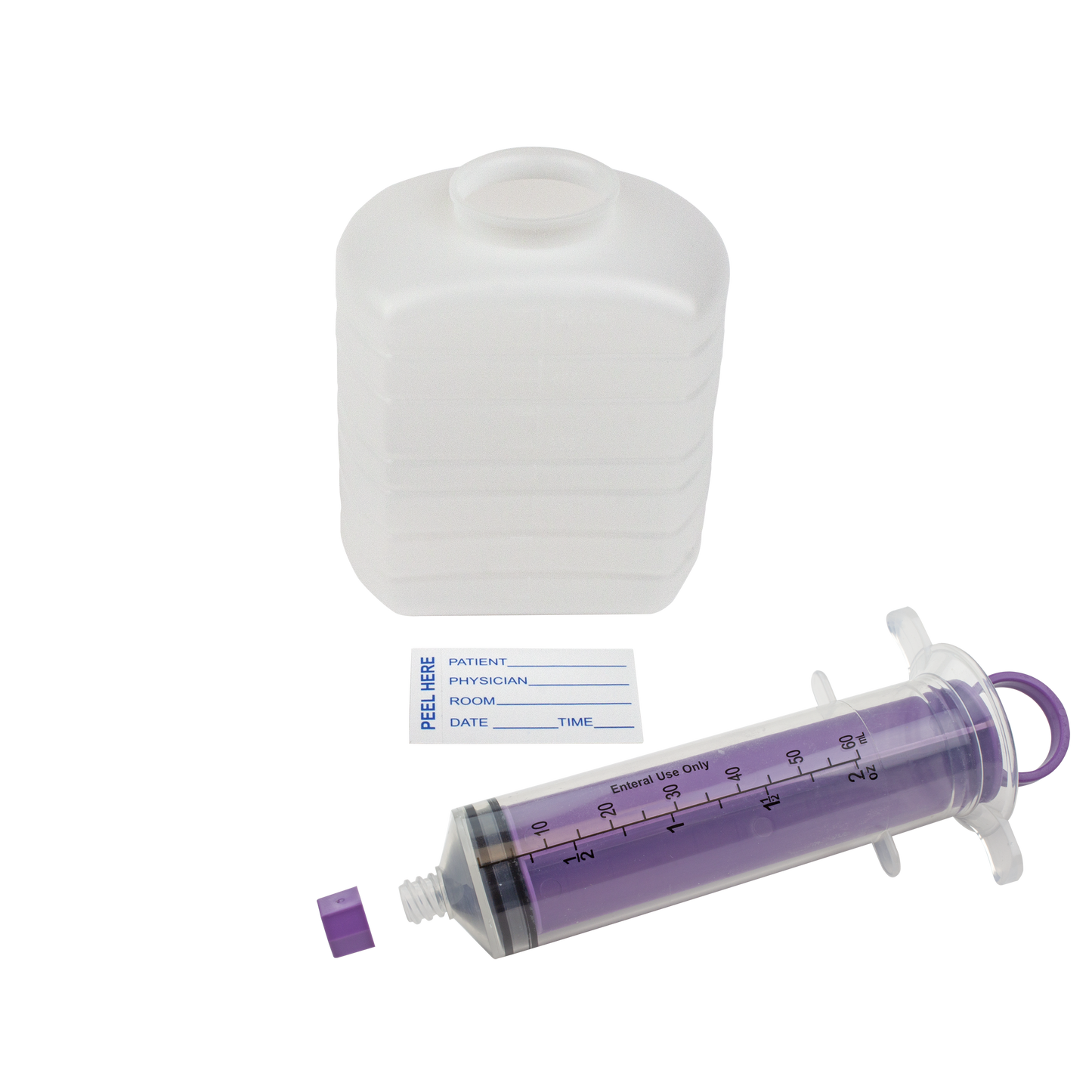 IV Pole Kit - Enteral Feeding Syringe (60cc) - Non-Sterile