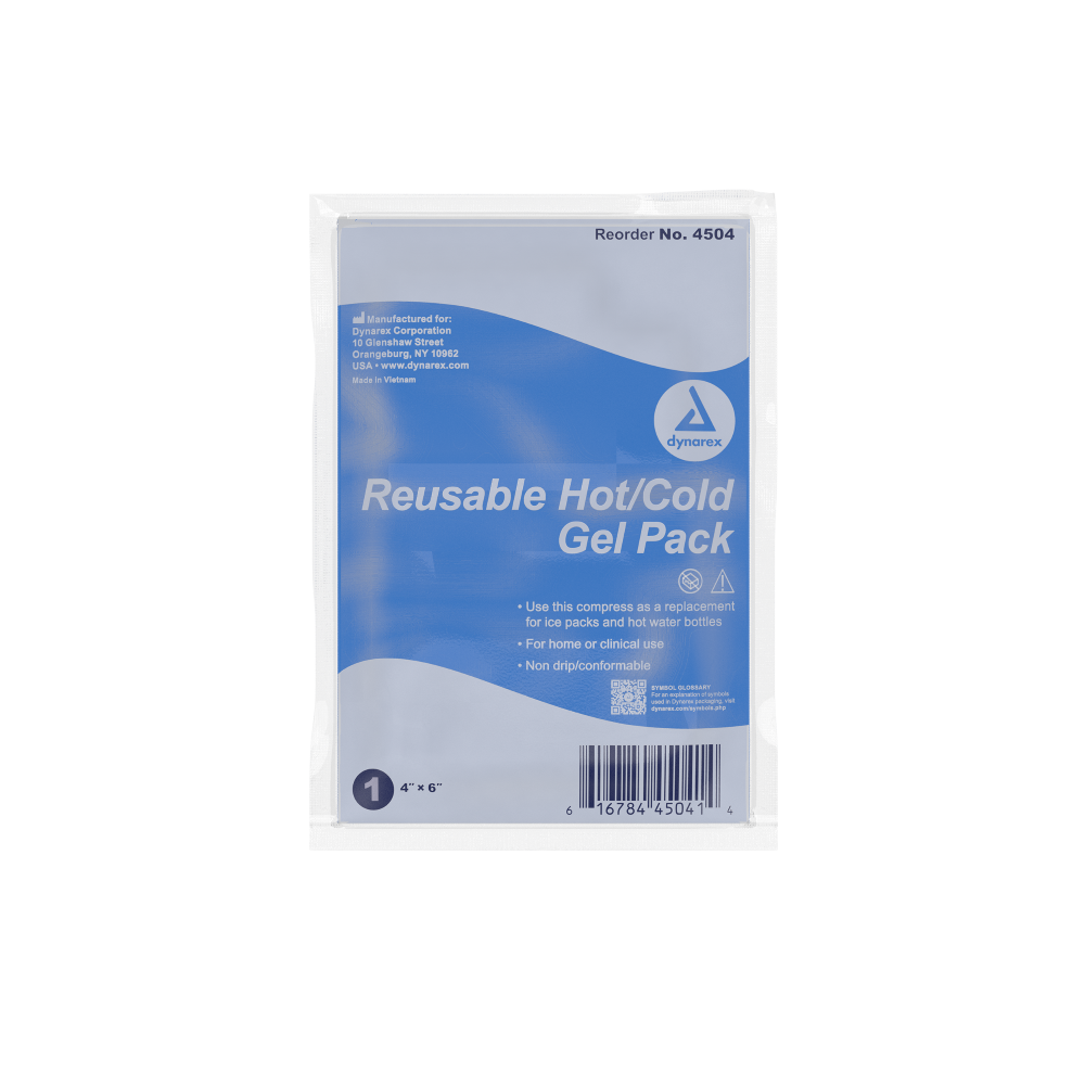 Reusable Hot Cold Gel Packs, 5" x 11"