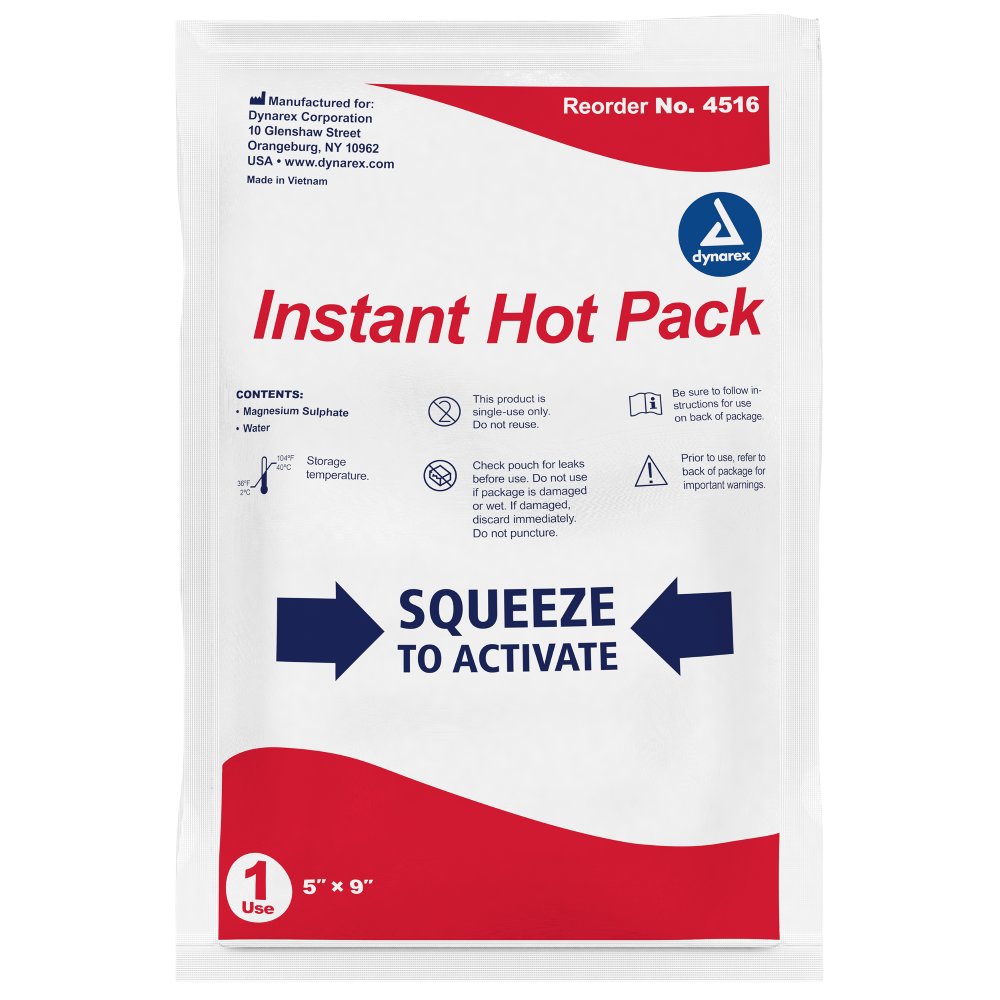Perineal Instant Cold Pack with Self-Adhesive Strip, 4 1/2" x 12"