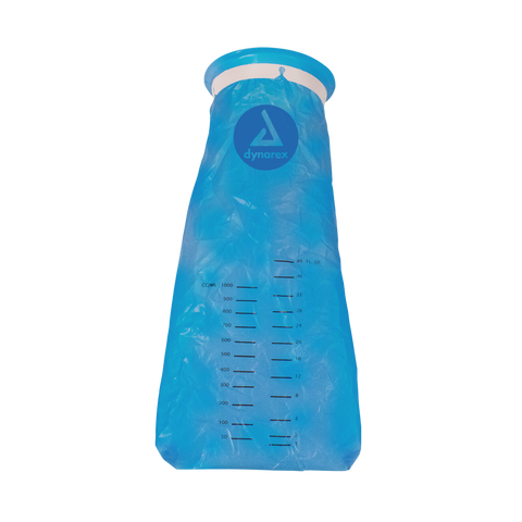 Emesis Bag with Hand Protection White Emesis Bag with Hand Protection White