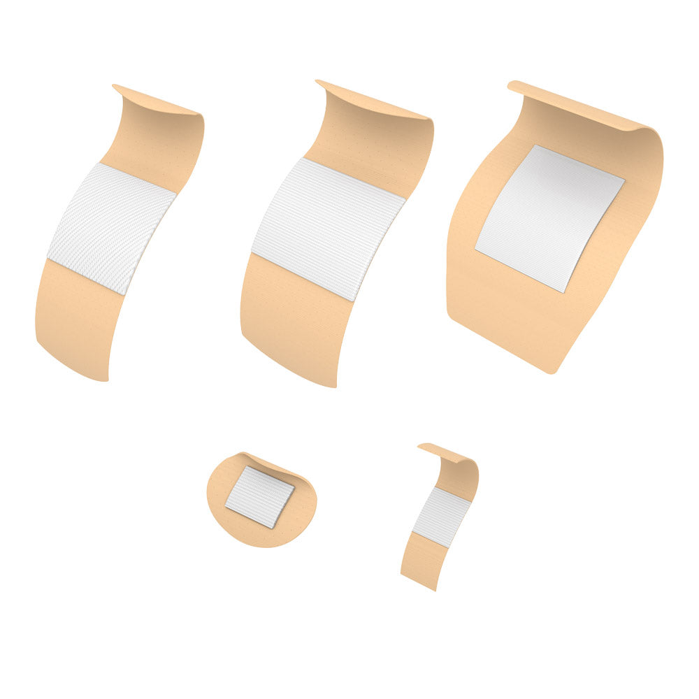 Sheer Plastic Adhesive Bandages Sterile