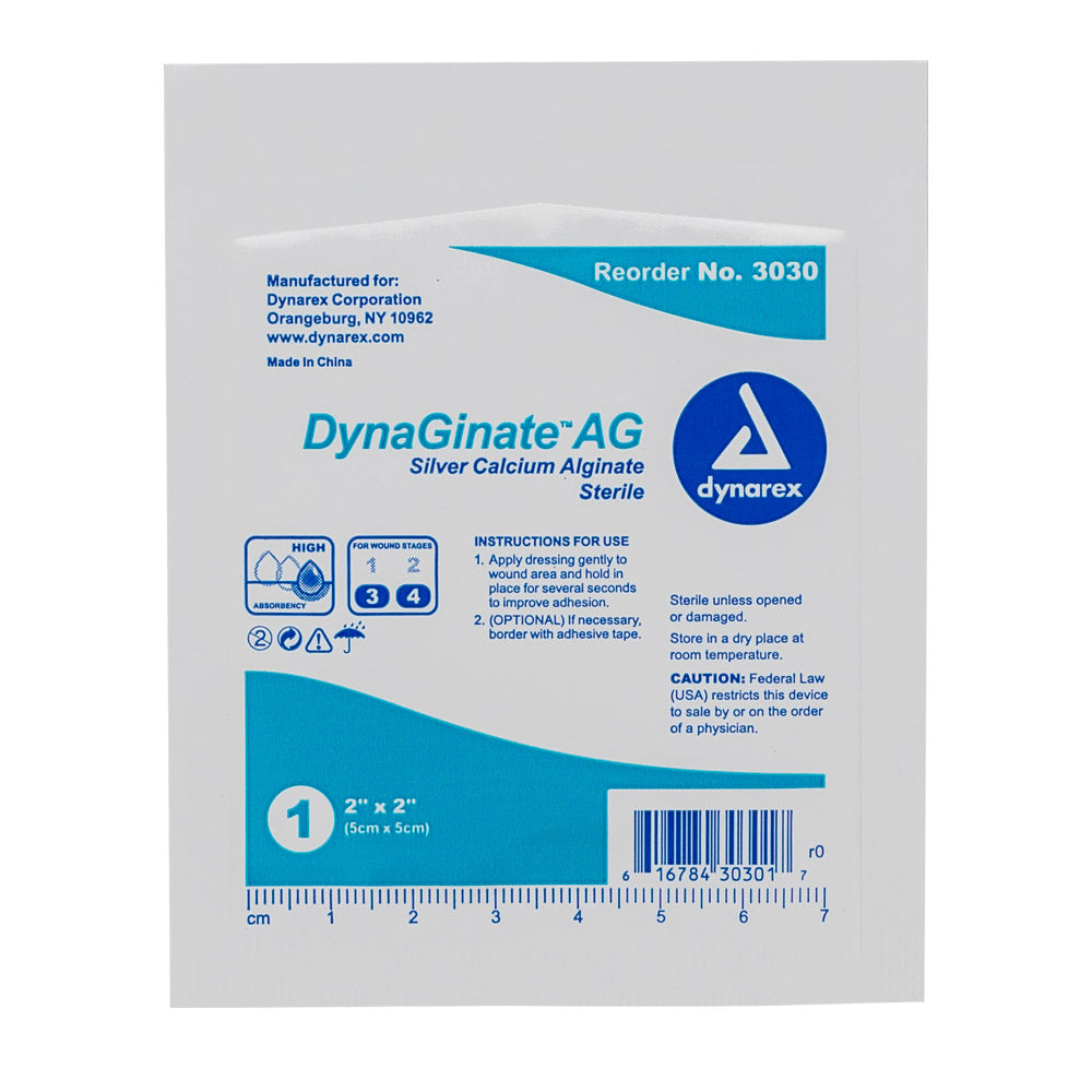 DynaGinate? AG Silver Calcium Alginate Dressing
