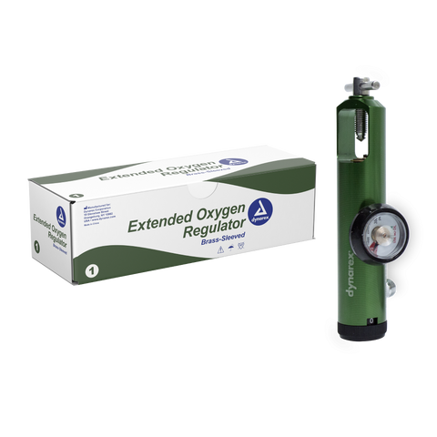 CGA Extended Oxygen Regulator - (0-15, 0-8) LPM CGA Extended Oxygen Regulator - (0-15, 0-8) LPM