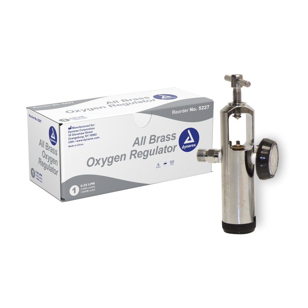 CGA Oxygen Regulator - (0-4, 0-8, 0-15, 0-25) LPM
