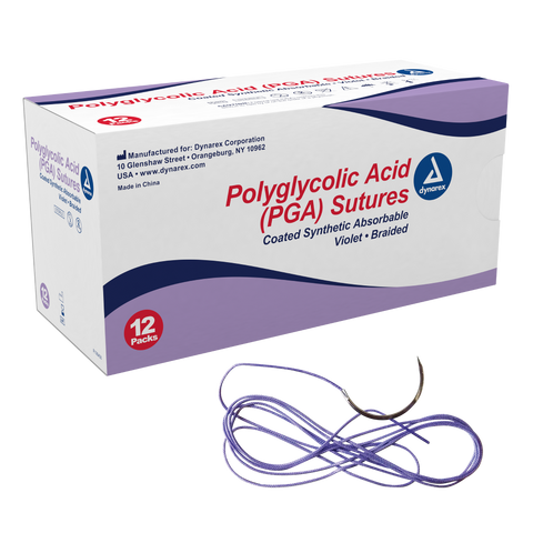 Braided (PGA) Suture-Absorbable-Synthetic, Violet Braided (PGA) Suture-Absorbable-Synthetic, Violet