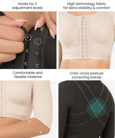 Buy Arms and Bust Shaper Bra With Back Support | Body Shaper | Style 289 |DMG Medical Supply Buy Arms and Bust Shaper Bra With Back Support | Body Shaper | Style 289 |DMG Medical Supply