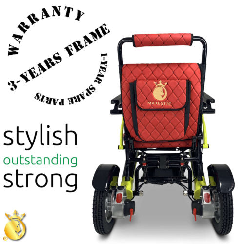 ComfyGO Patriot-11 Foldable Electric Wheelchair (20" Wide Seat)