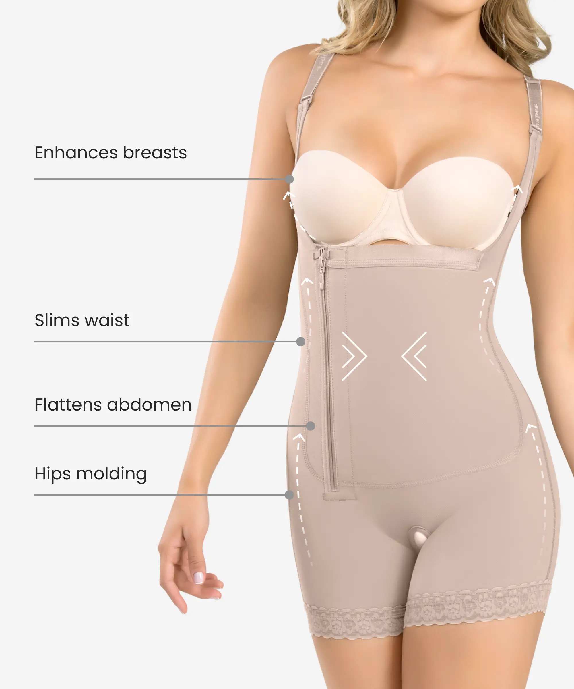 Shop Braless Compression Body Suit | Body Shaper | DMG Medical Supply Shop Braless Compression Body Suit | Body Shaper | DMG Medical Supply