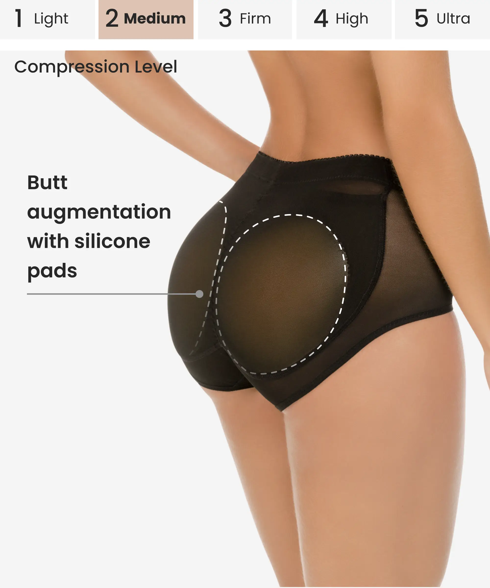 Shop Butt Enhancing Padded Panty With Silicone Pads | Body Shaper | DMG Medical Supply Shop Butt Enhancing Padded Panty With Silicone Pads | Body Shaper | DMG Medical Supply