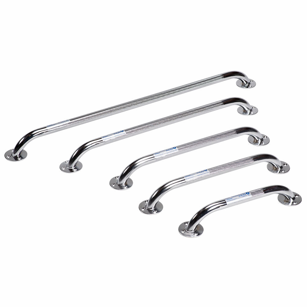 Dynarex Chrome Knurled Grab Bar