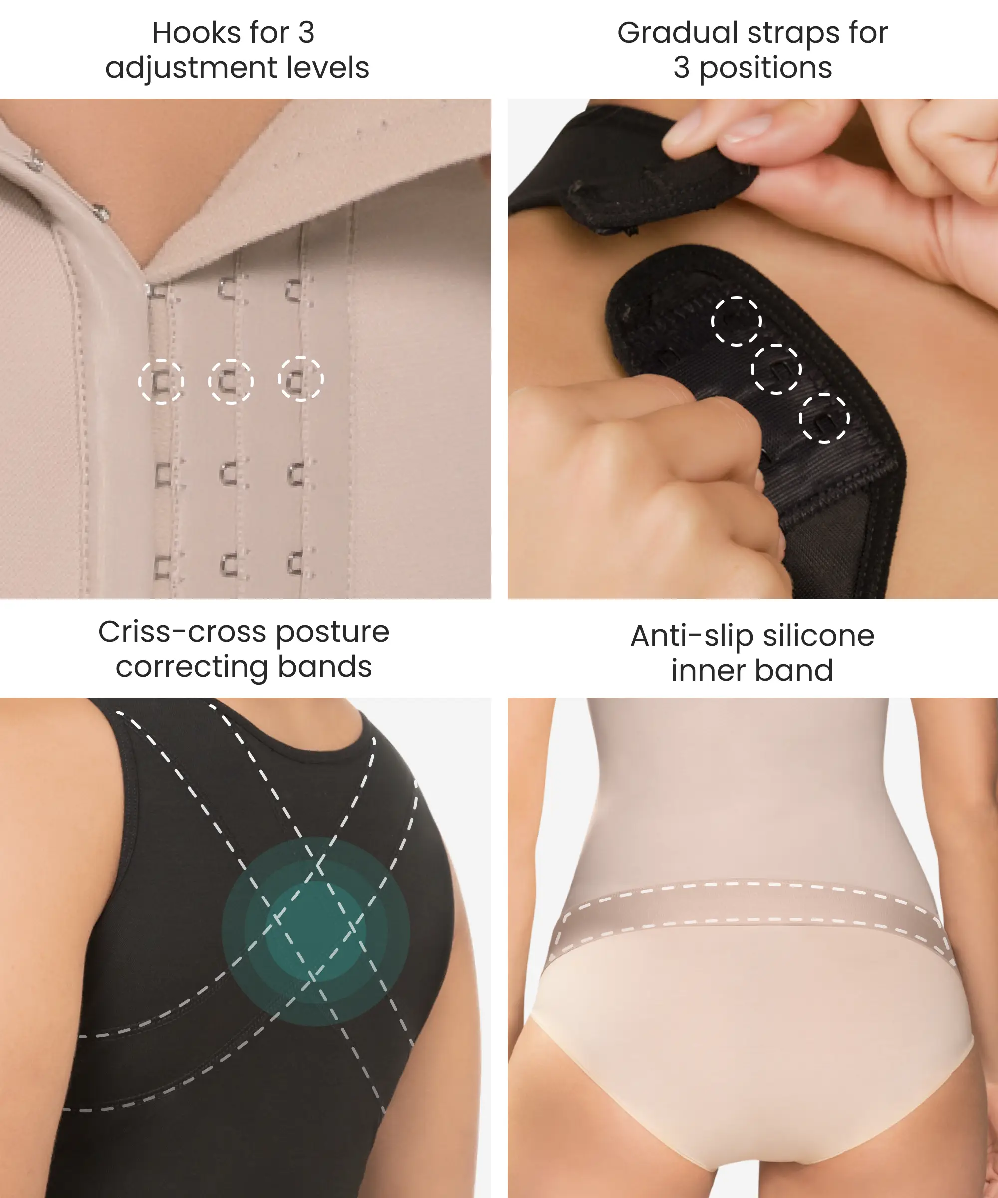 Buy Compressive Posture Corrector Vest-427 Style |Body Shaper | DMG Medical Supply Buy Compressive Posture Corrector Vest-427 Style |Body Shaper | DMG Medical Supply
