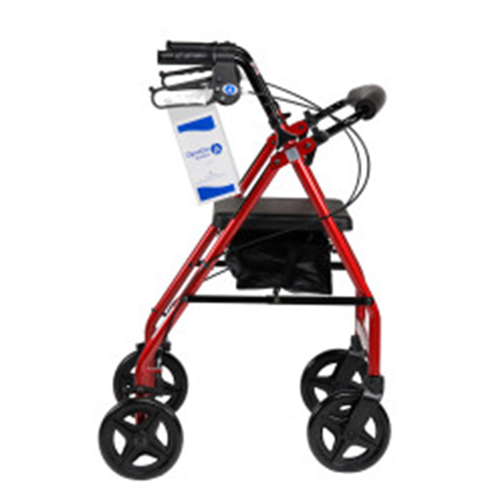 DynaGo Quad 8 - Aluminum Rollator with 7.5" Wheels