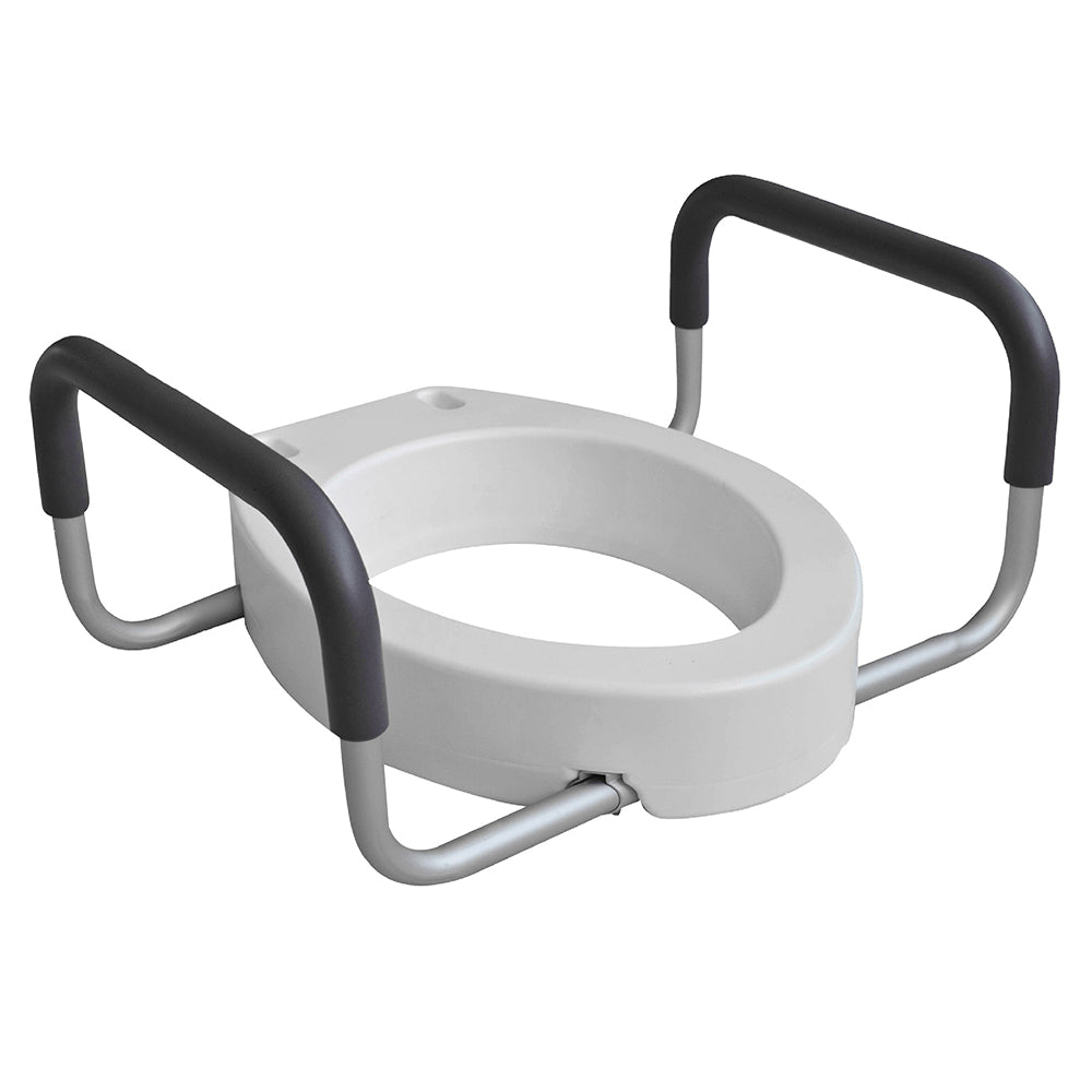 Dynarex Elongated Raised Toilet Seat