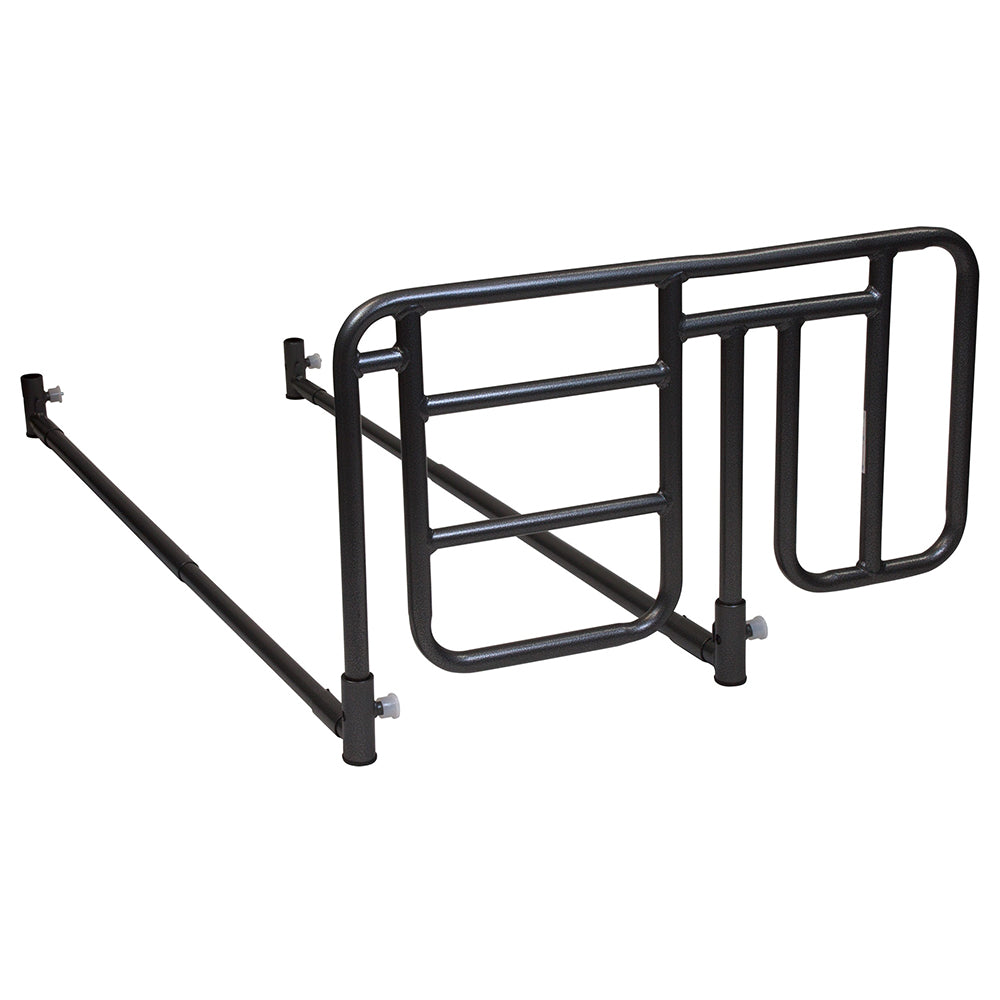 Homecare Half-Length Bed Rail - (Cross Bar Mount, Edge Clamp Mount)