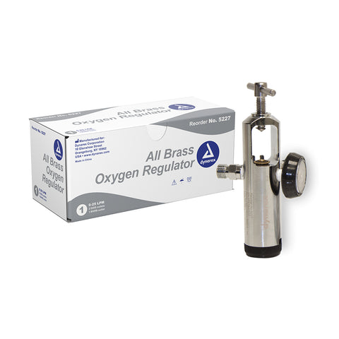 CGA870 Oxygen Regulator, All Brass, 0-25 LPM, Barb Outlet, 5/case CGA870 Oxygen Regulator, All Brass, 0-25 LPM, Barb Outlet, 5/case