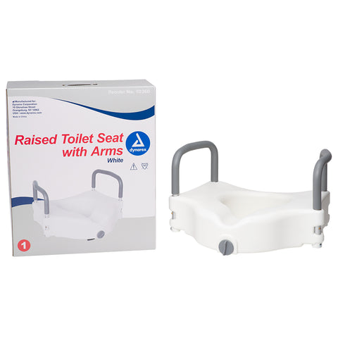 Dynarex Raised Toilet Seat Dynarex Raised Toilet Seat