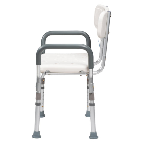Dynarex Shower Chair with Removable Back and Arms Dynarex Shower Chair with Removable Back and Arms