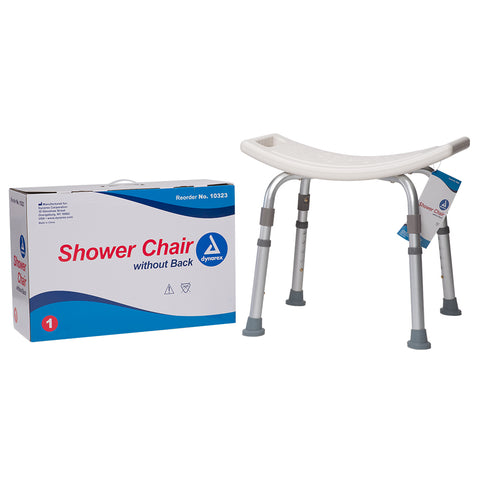 Dynarex Shower Chair without Back Dynarex Shower Chair without Back