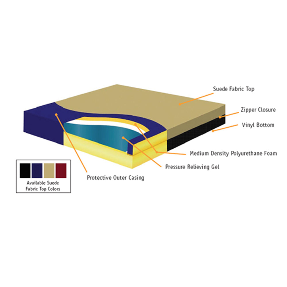 SimplX GFST Gel Foam Soft Touch Cushion