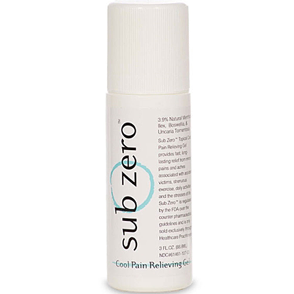 Sub Zero Pain Relieving Gel, 3 oz