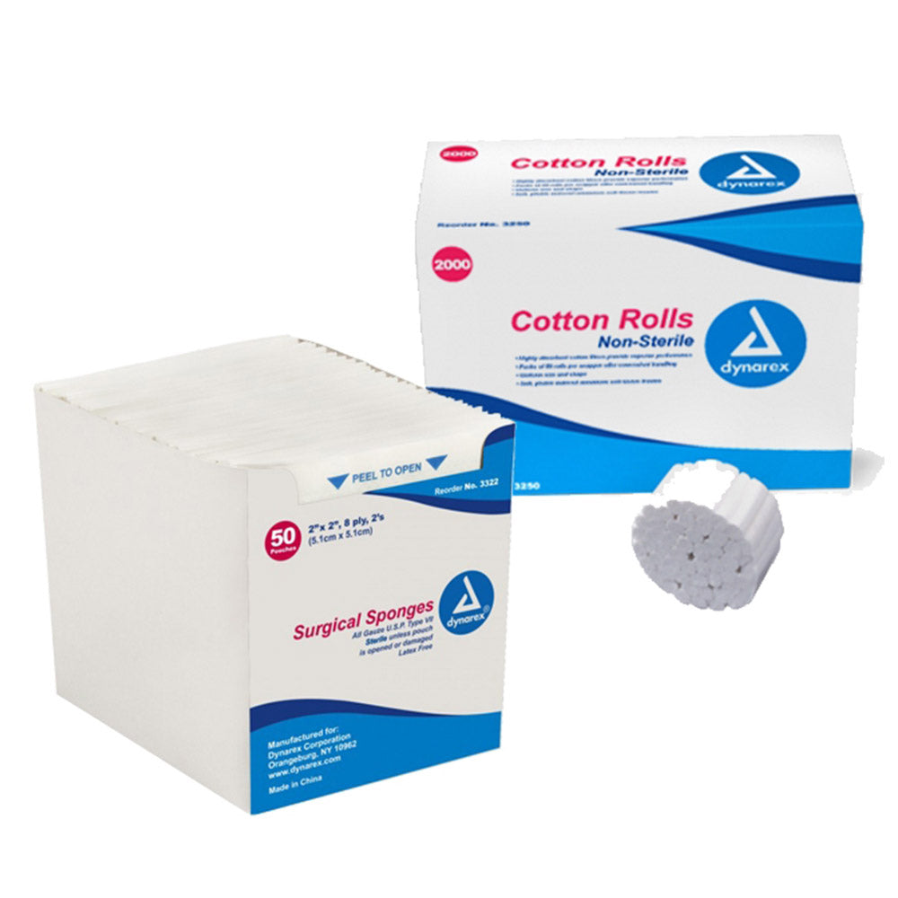 Gauze, Sponges &amp; Cotton