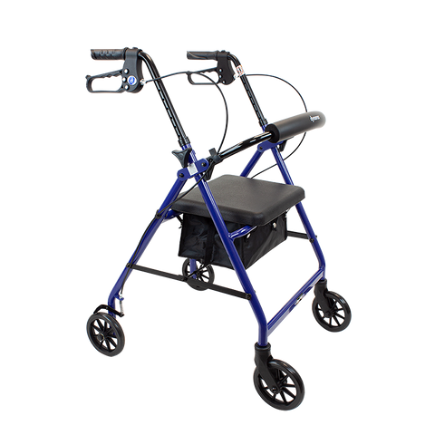 DynaGo Quad 6 - Aluminum Rollator with 6" Wheels