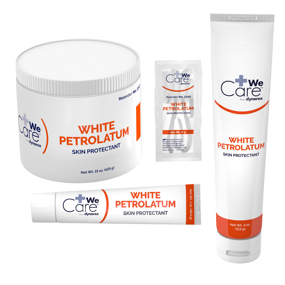 White Petrolatum Tubes