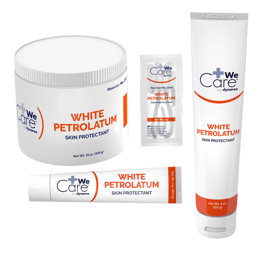 White Petrolatum Tubes