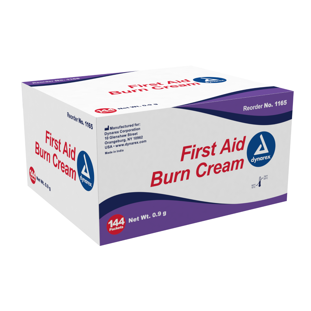 First Aid Burn Cream 0.9g foil packet - Disposable Products
