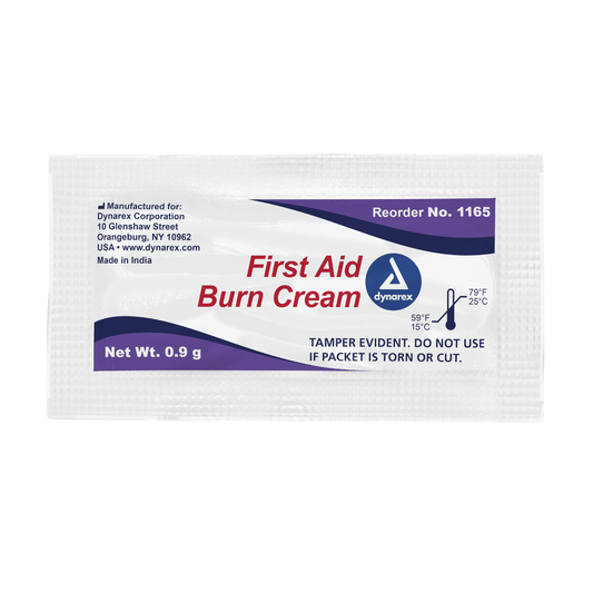 First Aid Burn Cream 0.9g foil packet - Disposable Products
