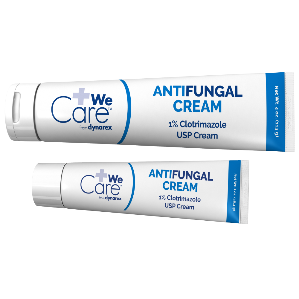Antifungal 1% Clotrimazole USP Cream 1 oz, 4 oz, Tube