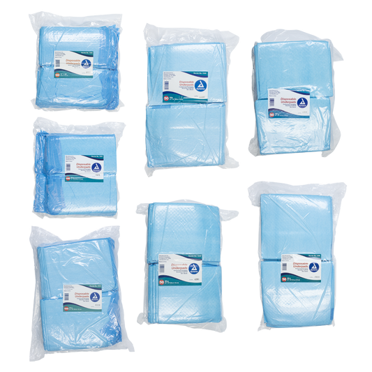 Disposable Underpads - Multiple Sizes