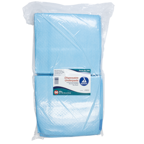 Disposable Underpads - Multiple Sizes